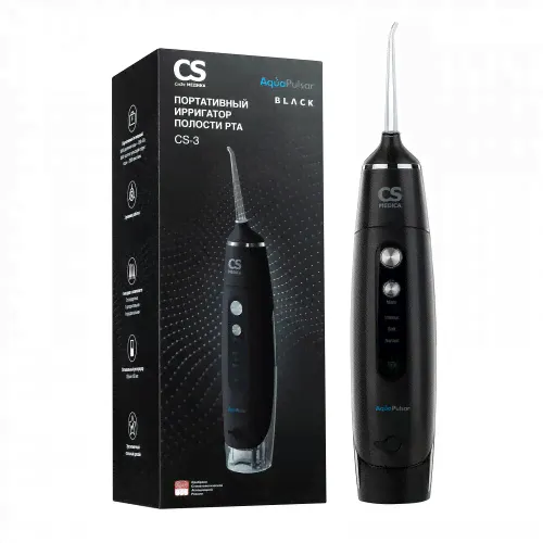 Ирригатор CS Medica AquaPulsar CS-3 Deep Black-0