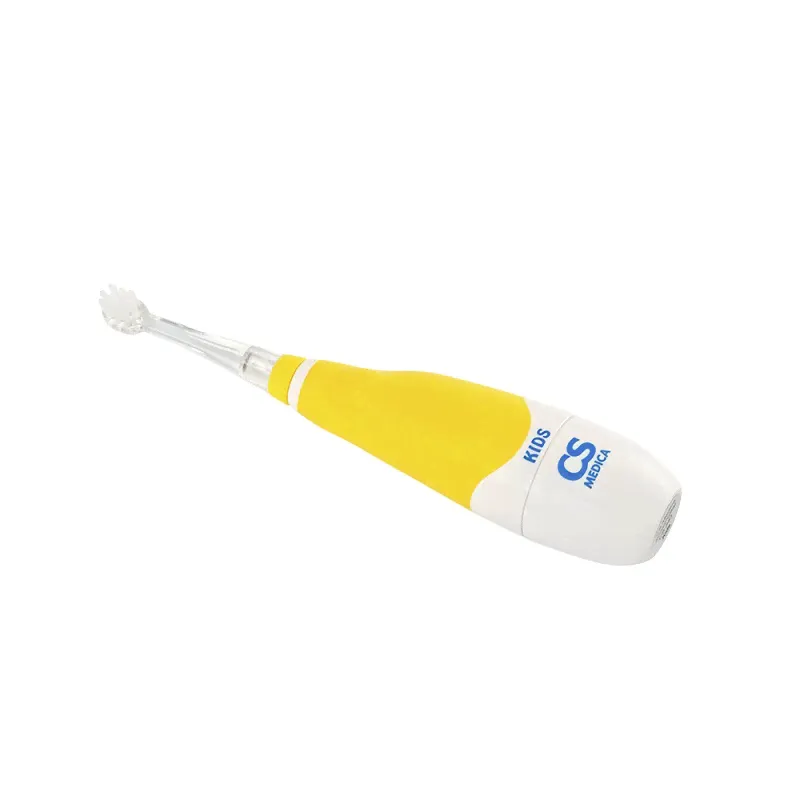 Электрическая звуковая зубная щетка CS Medica CS-561 Kids (желтая)-0