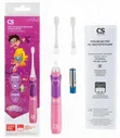 Электрическая звуковая зубная щетка цв.розовый CS Medica CS-562 junior