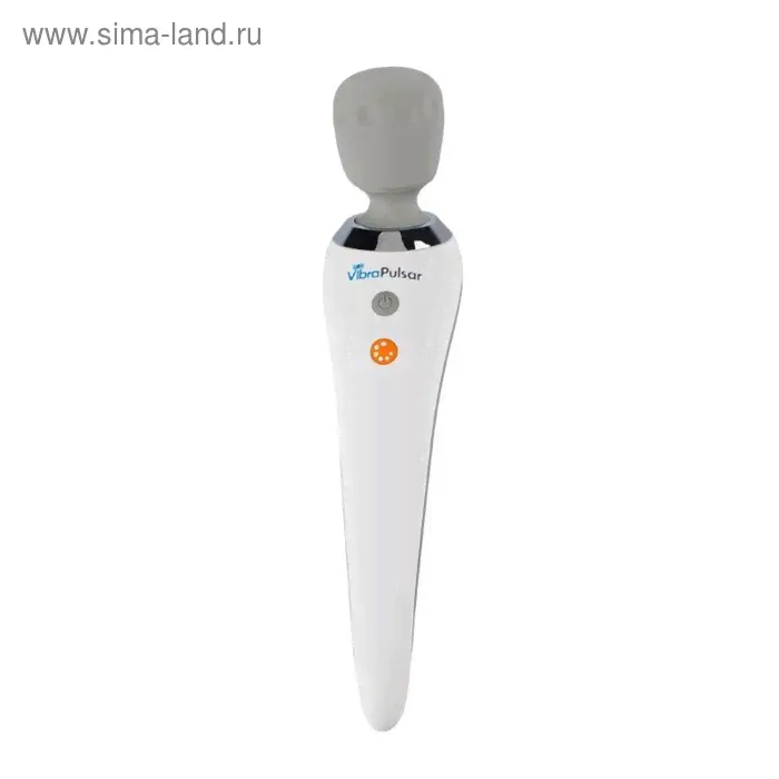 Массажёр CS Medica VibraPulsar CS-v7 Power, электрический, 5 режимов, 1 насадка, белый