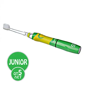 Электрическая зубная щетка CS-562 Junior CS Medica зеленая-0
